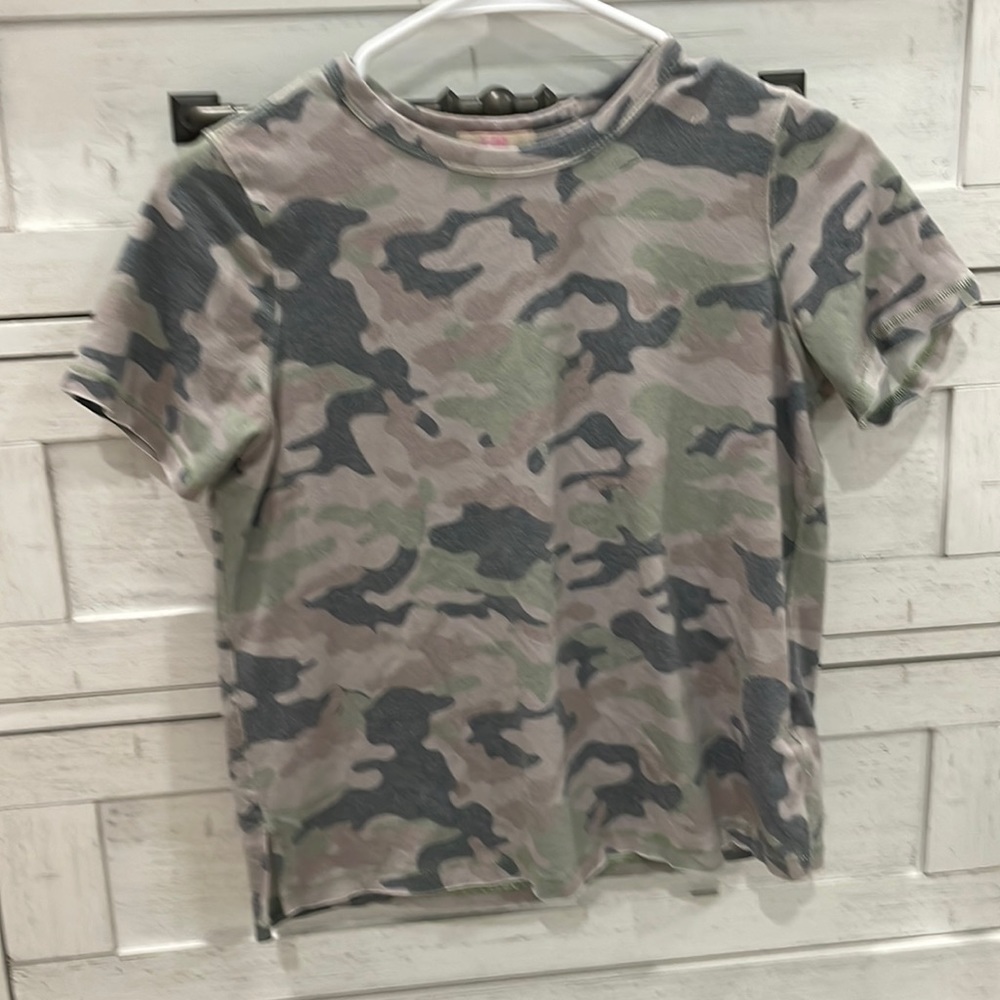 Camo crop top